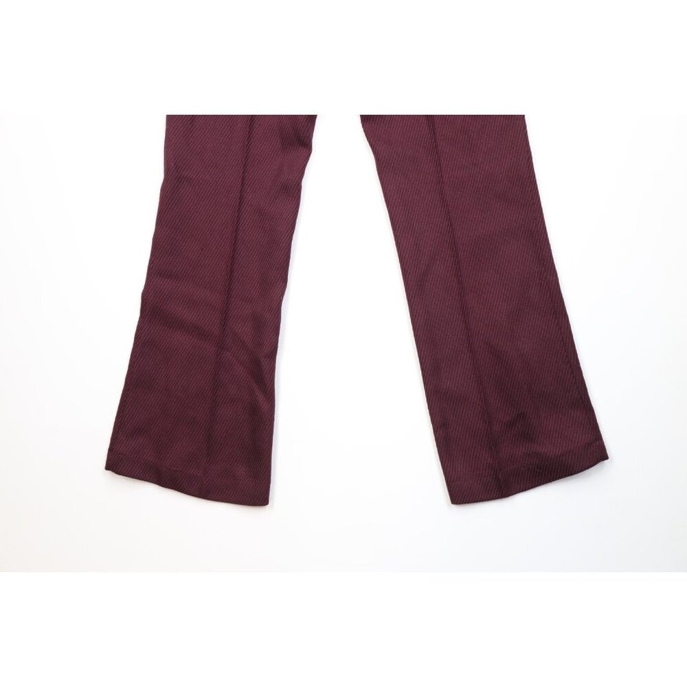 Vintage 70s Lee Mens 34x31 Whipcord Ribbed Knit Corduroy Bell Bottoms Pants USA - Picture 12 of 12